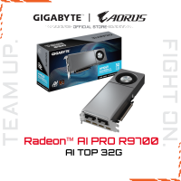 GIGABYTE Radeon™ AI PRO R9700 AI TOP 32G - AMD RADEON AI GRAPHICS CARD