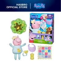 Peppa Pig Oinks and Snuggles Evie Interactive Baby Doll with Accessories 20+ Sounds Plush Toys for Girls and Boys Ages 3 and Up