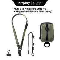 Bitplay Strap Multi-Use Adventure Phone Strap V3 Adjustable Versatile Phone Lanyard for Phone Case/ Camera Neck Strap