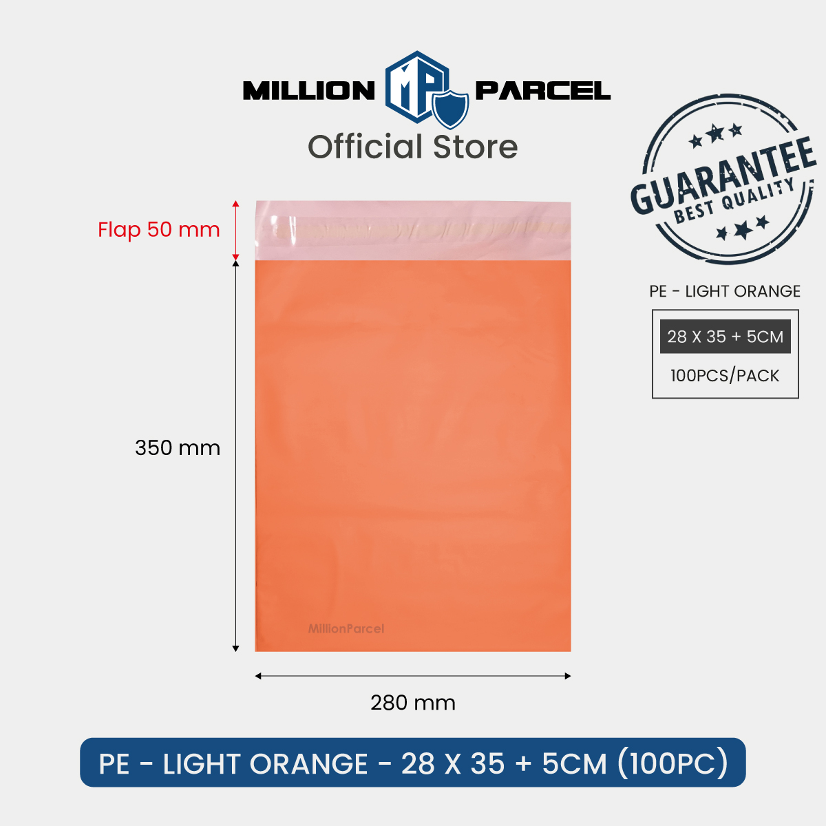 MillionParcel Polymailer Bag | Mailer Bag | Poly Mailer | Envelope | Mailing Bag | Courier Bag | Packing Bag | Packaging Bag