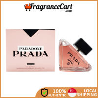 Prada Paradoxe Intense EDP for Women (90ml) [Brand New 100% Authentic Perfume FragranceCart] Eau de Parfum Woman Red Brown