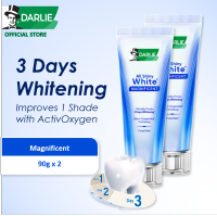 [VALUE BUNDLE of 2] Darlie All Shiny White Magnificent Whitening Toothpaste 90gx2