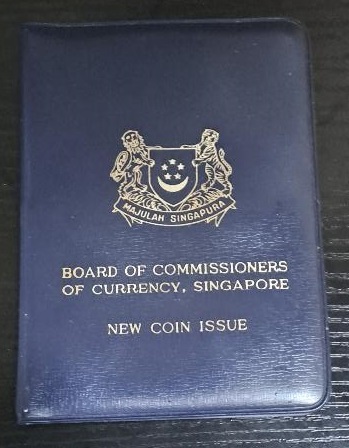 1968 singapore uncirculated coin set brand new