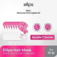 Ellips Hair Mask Bundling 7 Sachet Mix - Moroccan Oil  & Pro Keratin - 7 x 20 g