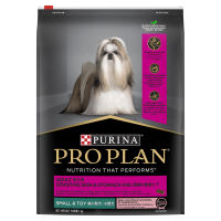 PRO PLAN Adult Small & Toy Sensitive Skin & Stomach Salmon & Mackerel Formula with Prebiotic Fibre Dry Dog Food 2.5 7kg