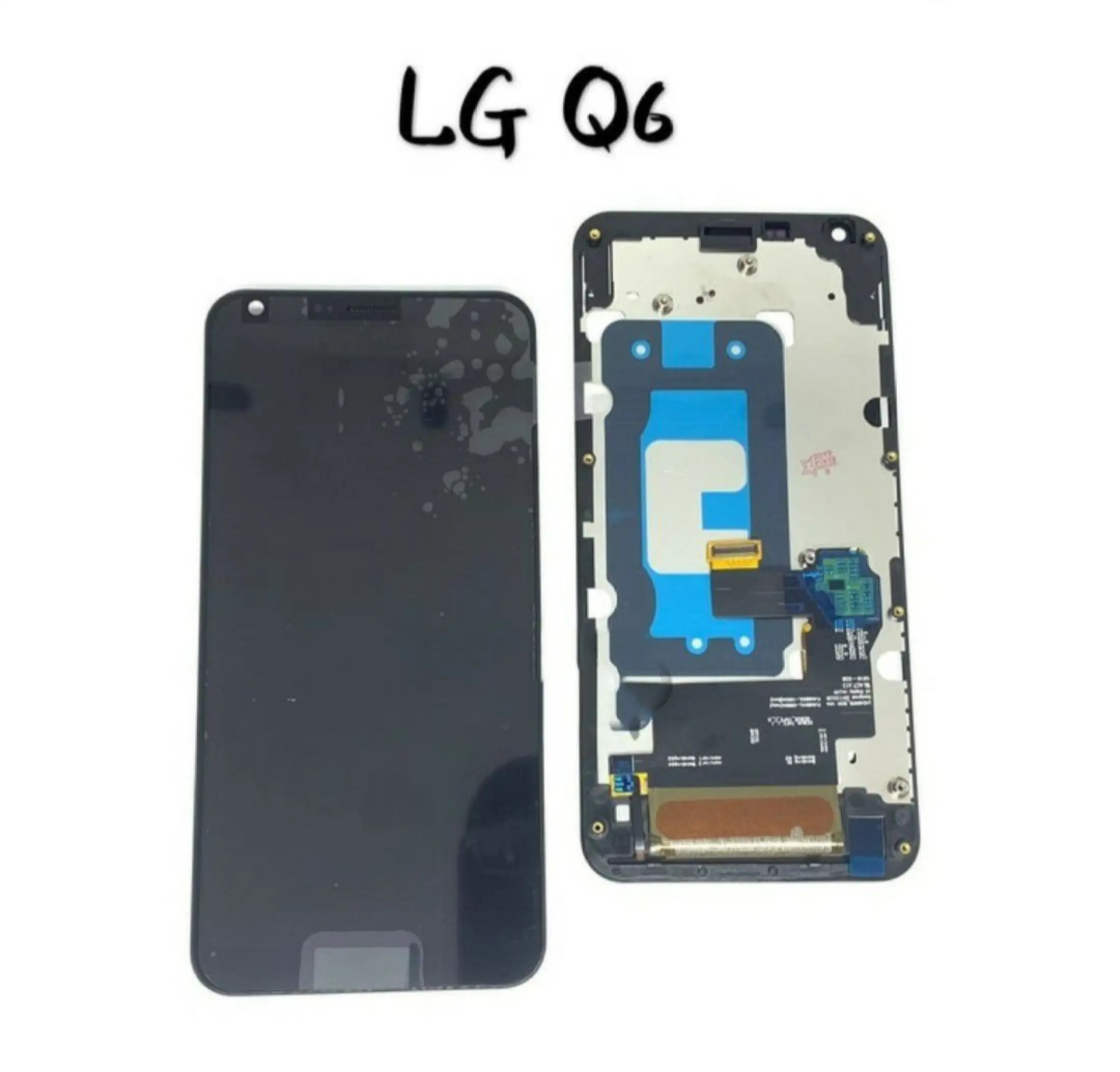 Lcd Touchscreen Lg Q6 Fullset Plus Frame Lazada Indonesia