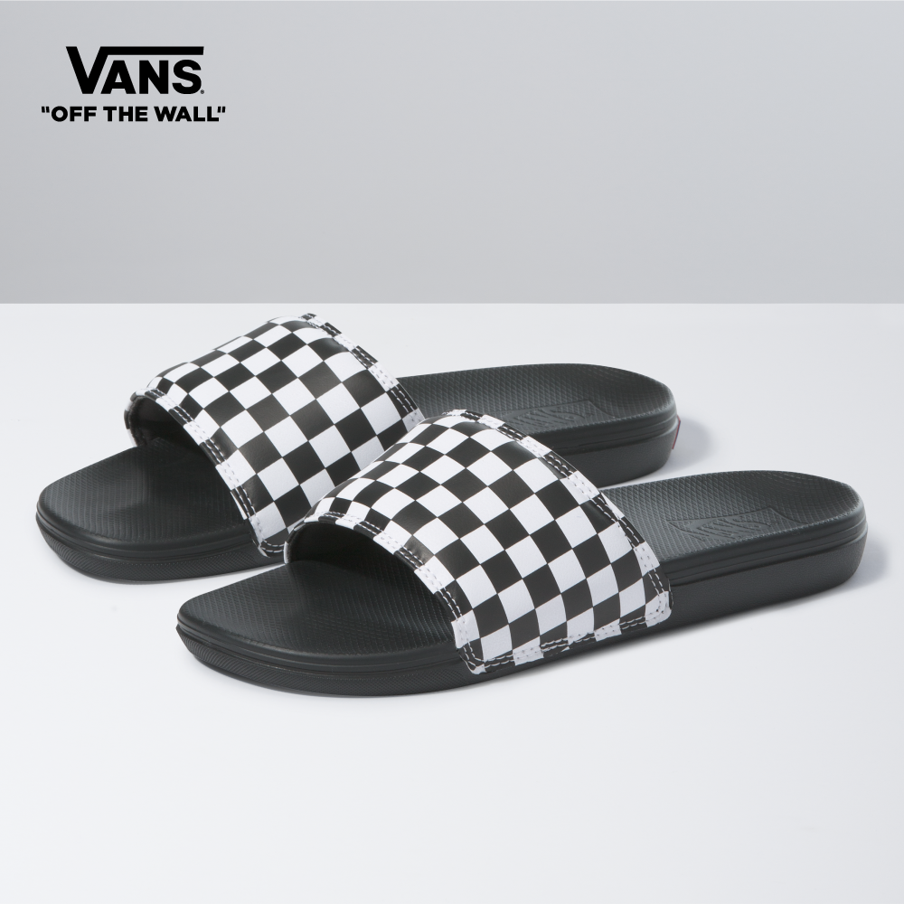 vans slides white