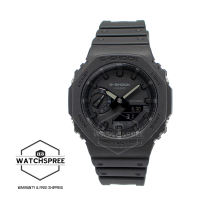 [Watchspree] Casio G-Shock Carbon Core Guard Structure Black Resin Band Watch GA2100-1A1 GA-2100-1A1