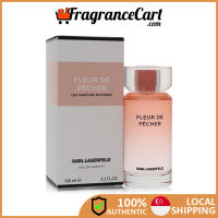 Karl Lagerfeld Fleur de Pecher EDP for Women (100ml) [New 100% Authentic Perfume FragranceCart] KL Peach Eau de Parfum Woman Pink