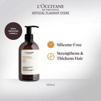 L’Occitane Volume & Strength Shampoo 500ml – Silicone-Free Strengthens & Thickens Hair