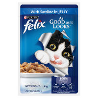 [Bundle of 24] Felix Cat Wet Food Pouch 85g