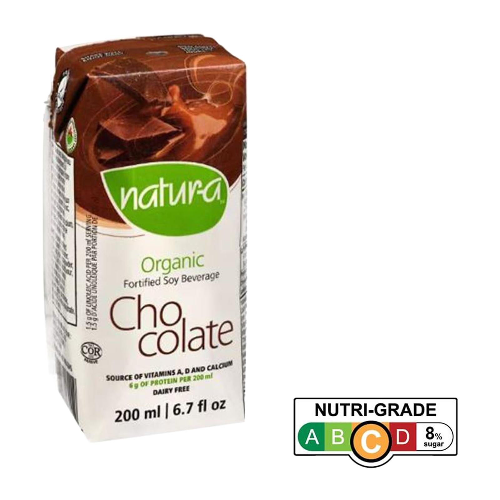 Natura Foods Enriched Soy Beverage - Chocolate (Organic) Soy Dairy Free Milk  | Lazada Singapore