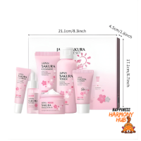 Japan Sakura Skincare Set Brighten • Hydrate • Anti-Aging | Gentle Daily Care for Radiant Skin
