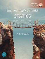 Engineering Mechanics: Statics SI Units 15th Edition 9781292444048