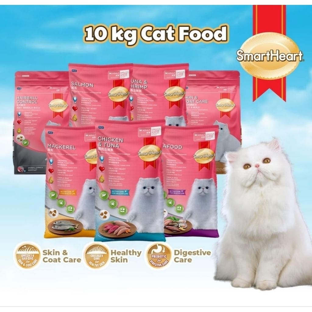 [PROMO] Smartheart Cat Dry Food 10kg