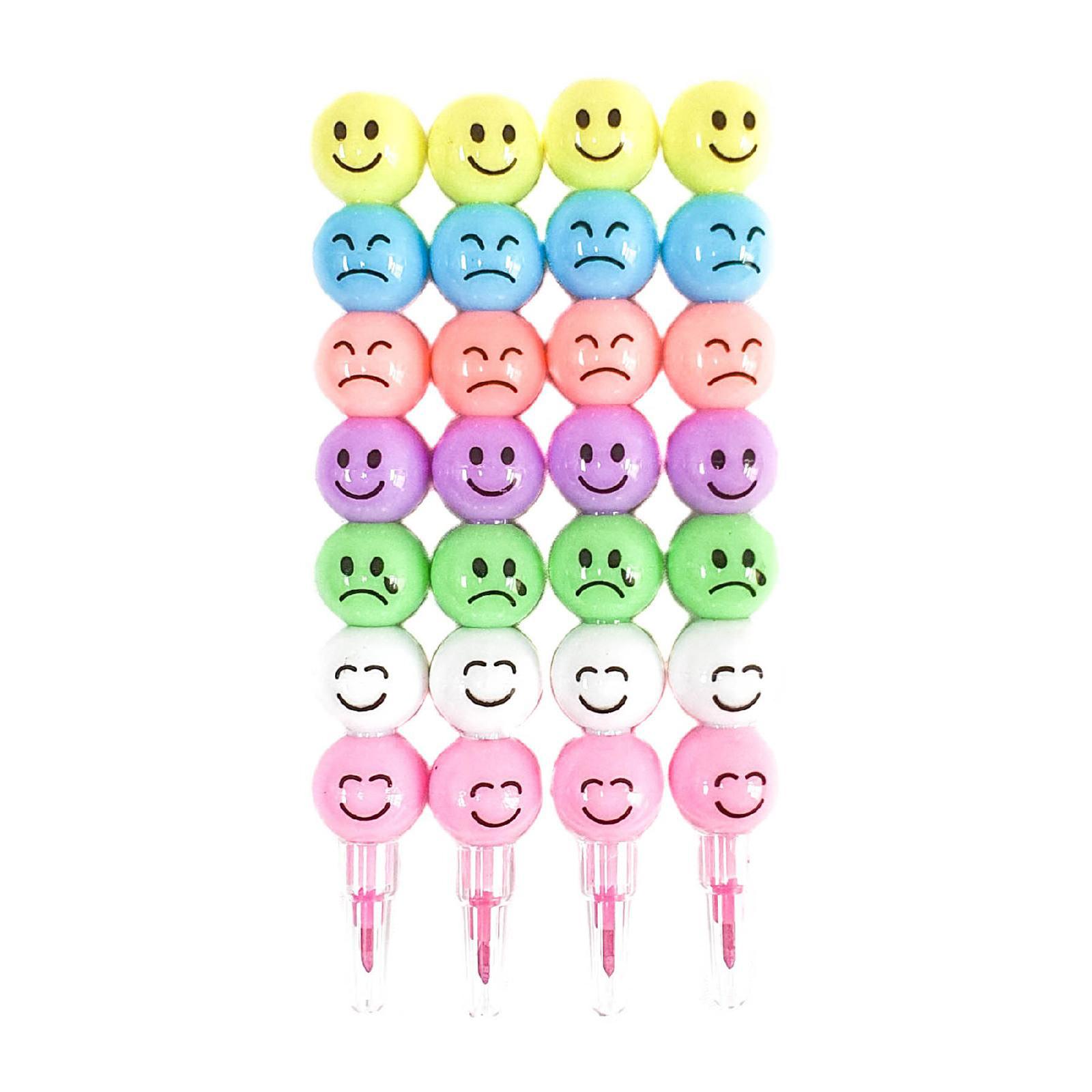 CGS Interchangeable Smiley Face Crayon (Pastel)