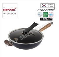 Happycall 30cm IH CROCODILE Graphene Skillet Wok With Lid - 3900-0375