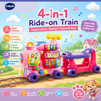 VTech® SIT-TO-STAND ULTIMATE ALPHABET TRAIN™ (PINK) Ride-on Toys Learning Kids
