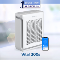 【HAZE DEFENSE】Levoit Vital 100s / 200s / Vital Pet Pro Smart Air Purifier | TRUE HEPA | Auto-Clean Mode | Traps Pet Fur