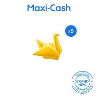 Petite Crane (Gold Bean) in 999 Gold (1gm) [Bundle Deal Available]