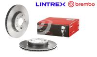 Brembo 09.A455.11 UV Cured Coating Front Brake Disc HONDA Civic VIII (FA FD) IX (FB) X (FC FK)  (Sold as a Pair - Left and Right)
