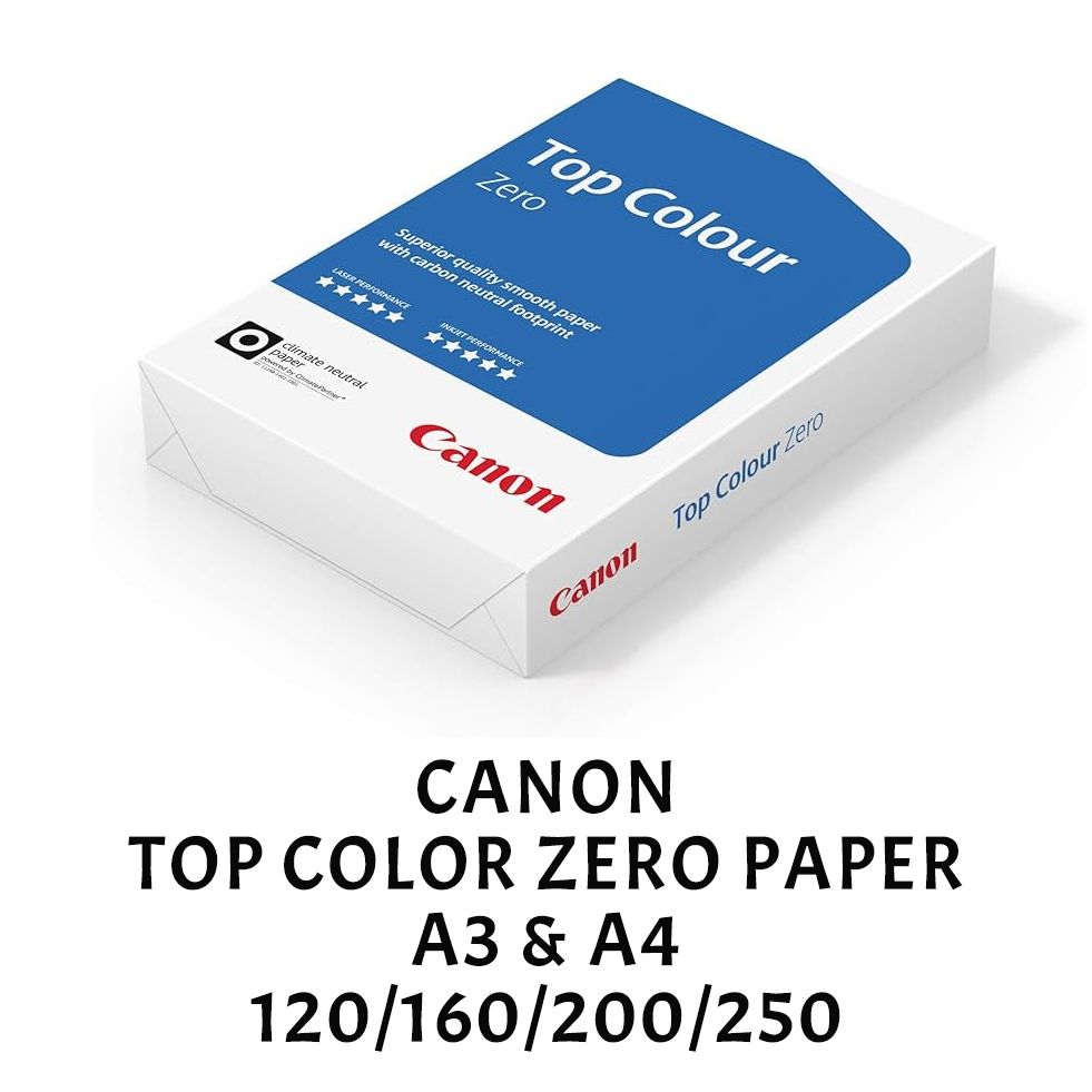 Canon Top Color Zero Copier Paper A4 Paper 120gsm 160gsm 200gsm 250gsm