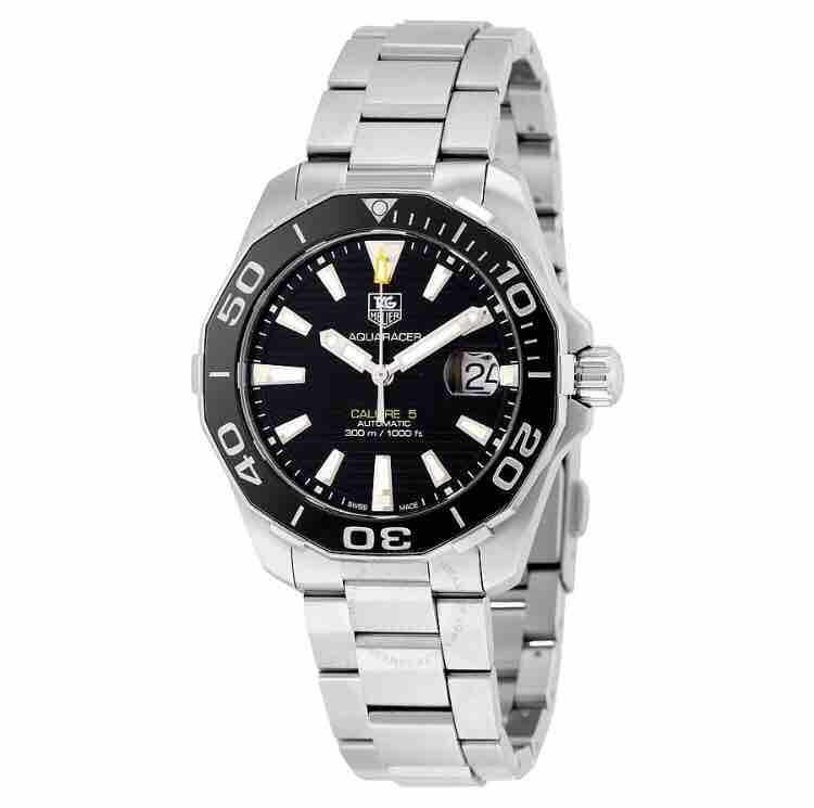 New Tag_ Heuer Aquaracer Automatic Black Dial Men