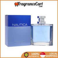 Nautica Voyage EDT for Men (100ml) [Brand New 100% Authentic Perfume FragranceCart] Eau de Toilette NauticaVoyage Blue Woody Aquatic Fragrance