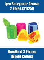 Lyra Pencil Sharpener Groove 2 Hole L7311250 for 8mm (Regular) - 11mm (Big) Pencil