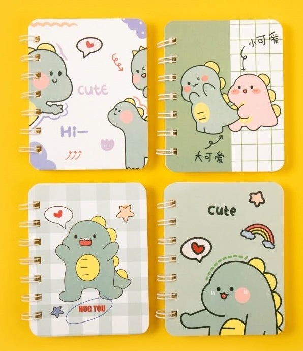 A7 Notebook Cute Character Writing Notepad 10 by 8cm Goodie Bag Birthday Gift Children Day Gift
