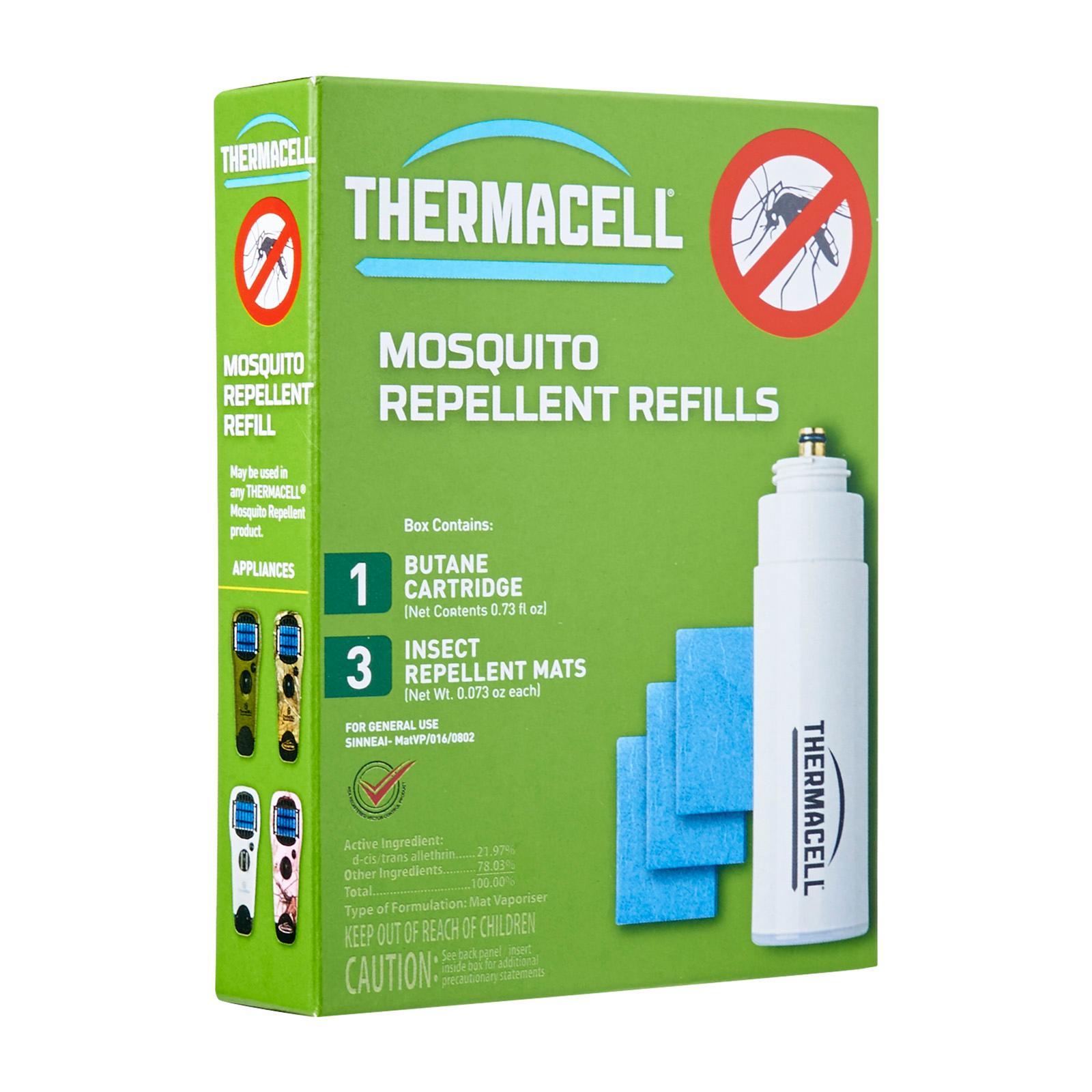 Thermacell Standard Mosquito & Midge Repeller Refill Pack 3 mats 1 refill 