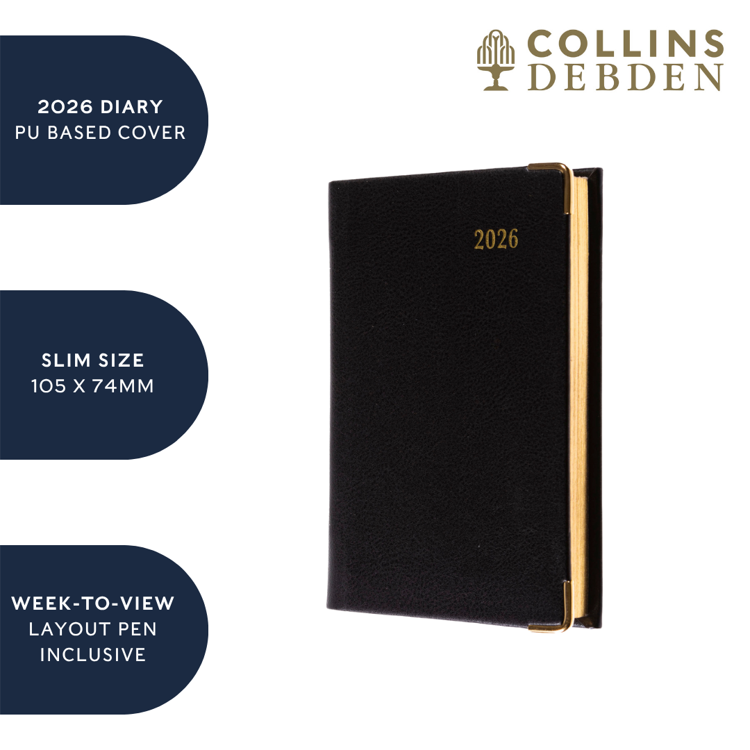 Classic - Pocket - Week-To-View - Diary - 2026 Calendar Year Planner