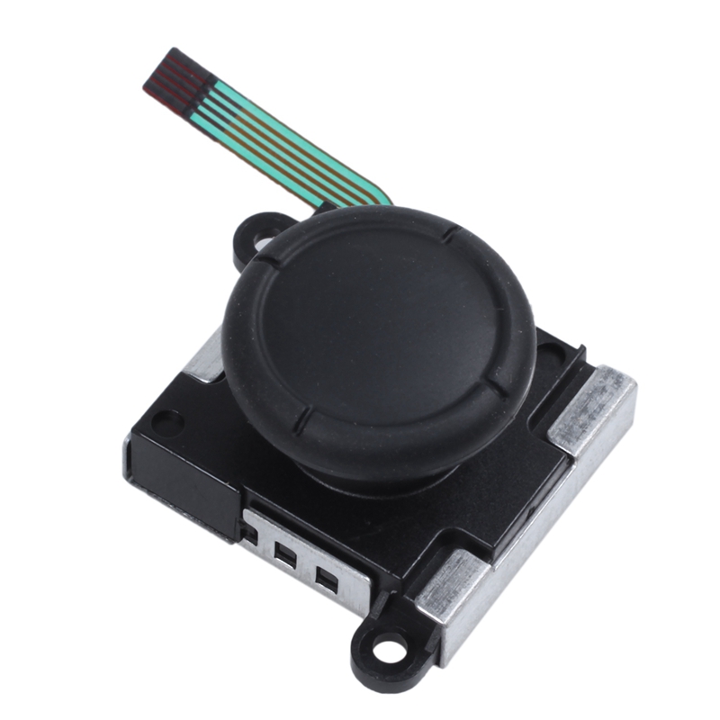 3D Replacement Joystick Analog Thumb Stick for Nintendo Switch Joy-Con Controller - Include Tri-Wing & Cross Screwdriver Tool + 2 Thumbstick Caps