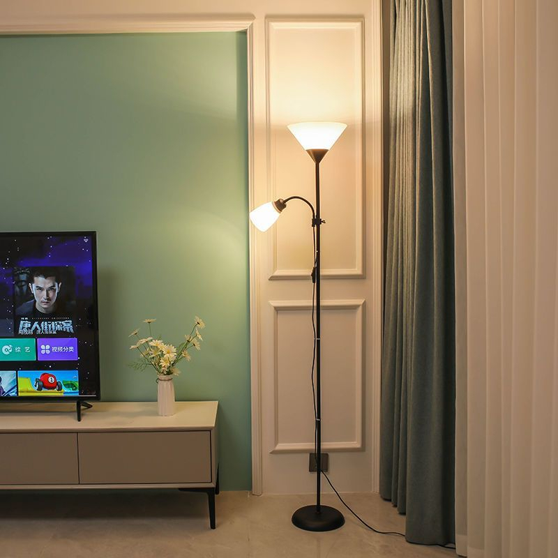 Ikea Inspired Design Popular Floor Living Study Night Lamp with Free Tricolor Bulb