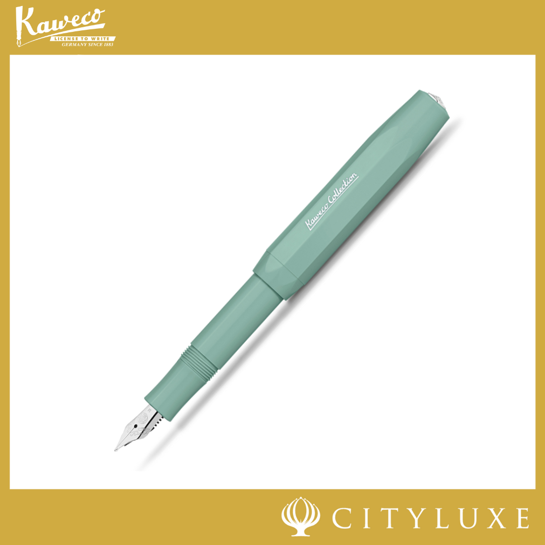 Kaweco Collection Fountain Pen - Smooth Sage - Fine