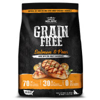 Absolute Holistic Grain Free Kibbles for Dogs 22lbs -Duck Pork Lamb  Salmon