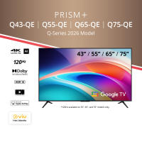 [TOP SELLING] PRISM+ Q-Series 2026 43 / 55 / 65 / 75 inch | 4K AI Google TV | 2026 Model [Delivers in 2-4 working days]