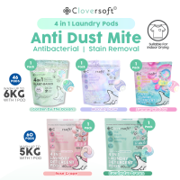 [Mixed Scent Bundles] Cloversoft 4 in 1 Anti Dust Mite Laundry Capsules