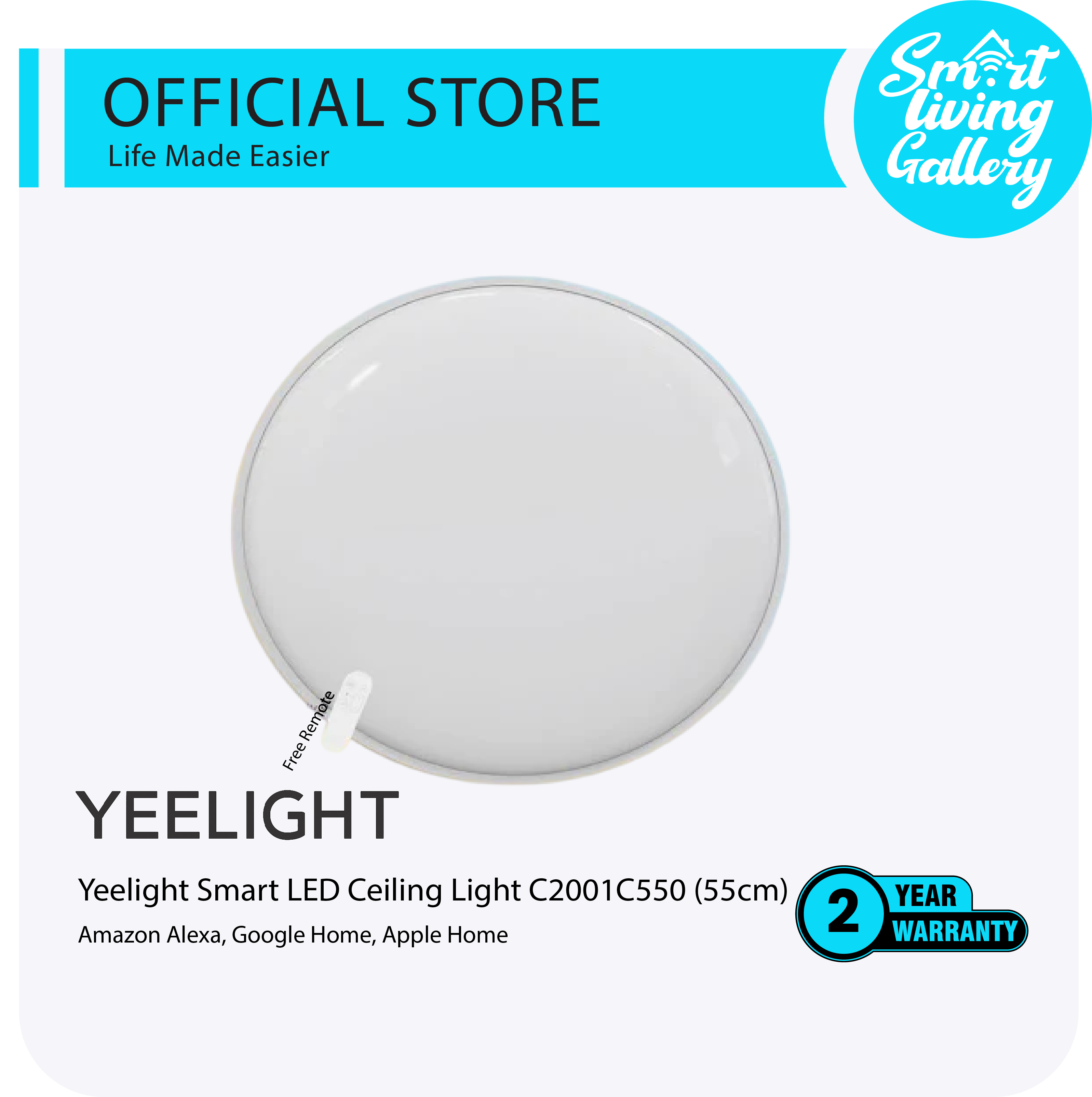 YEELIGHT CEILING LIGHT C2001C550 (55 cm)