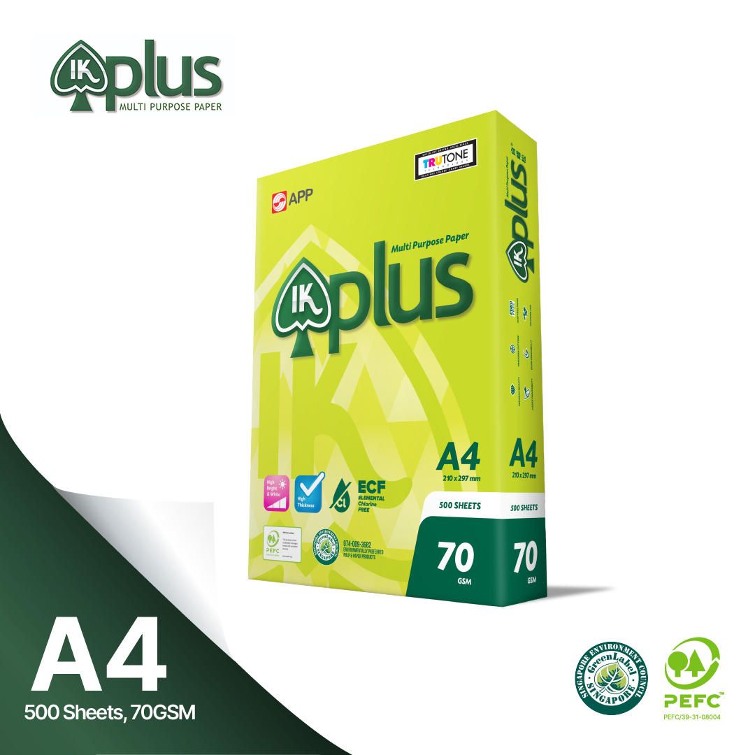IK Plus / IK Signature Copier Paper 500 sheets per ream A4