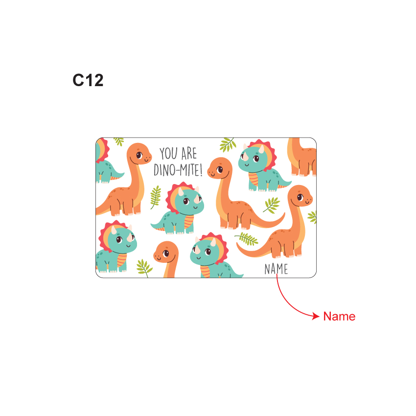 Personalised Cute Kids Collection EZ-Link Card | Custom Name Adult EZ-Link Card | Cute Cartoon Transport Card Singapore