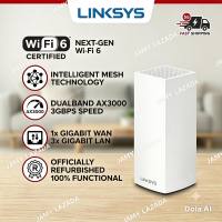 Linksys Wi-Fi 6 Router MX2000 Atlas 6 AX3000 Dual-Band Mesh WIFI Router [Refurbished]