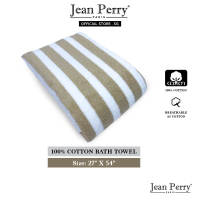 Jean Perry Tokyo Stripe Cotton Bath Towel / Towel / Bathroom Towel / Gym Towel / Sports Towel / Soft Towel / Bright Color Towel
