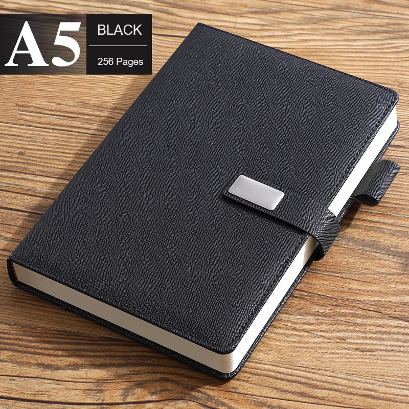 Textures Surface A5 size Notebook Custom Logo Name Personalisation Business Student School Office Personalized Gift