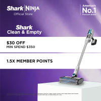 [ONLINE EXCLUSIVE] Shark Clean & Empty Cordless Vacuum Powerfins lightweight up to 40 mins All Floor Types & Auto-empty dock Shark BU3521SM