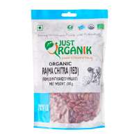 JUST ORGANIK Organic Kidney Beans / Rajma Chitra Red