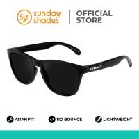 Sunday Shades Carbon Matte - X Classic Asian Fit Bounce Free Unisex Sunglasses.