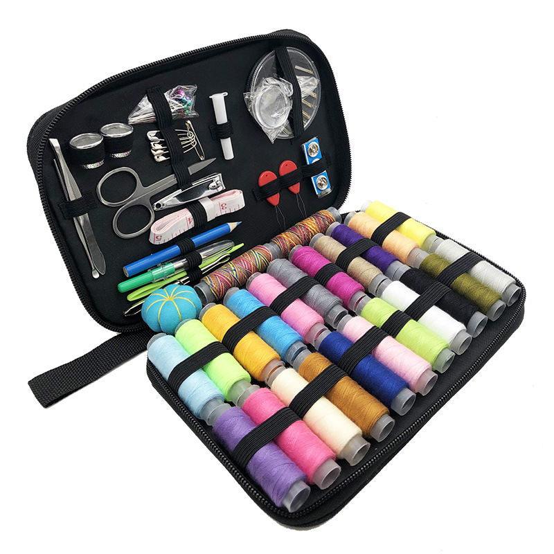 226Pcs Sewing Kits DIY Multi-function Sewing Box Set Portable Sewing Kit Sewing Tool Storage Bag
