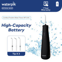 Waterpik WF-26 Cordless Freedom 2.0 Water FlosserUSB-C Rechargeable 360 Rotating Tip IPX7 Waterproof 2 Mode & 3 Tips