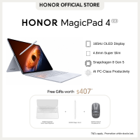 HONOR MagicPad 4 32(16+16)GB+512GB Tablets 2-in-1 AI Tablet & PC Dual-OS | Ultra-Slim Design | 165Hz 3K OLED Display | Snapdragon 8 Gen 5
